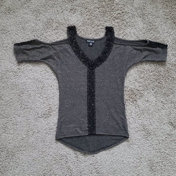 Shimmer Sweater Blouse - Picture 2 of 12